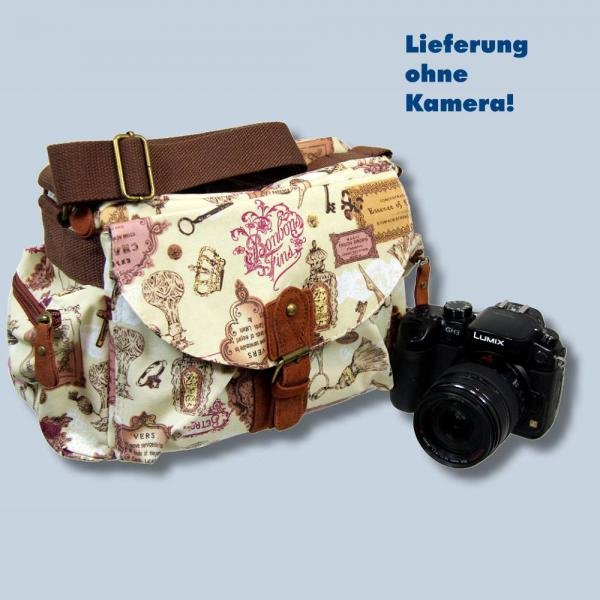 Fototasche Kalahari K-41 K41 Molopo Vintage - Tasche für Spiegelreflexkameras und Zubehör K 41 K41v