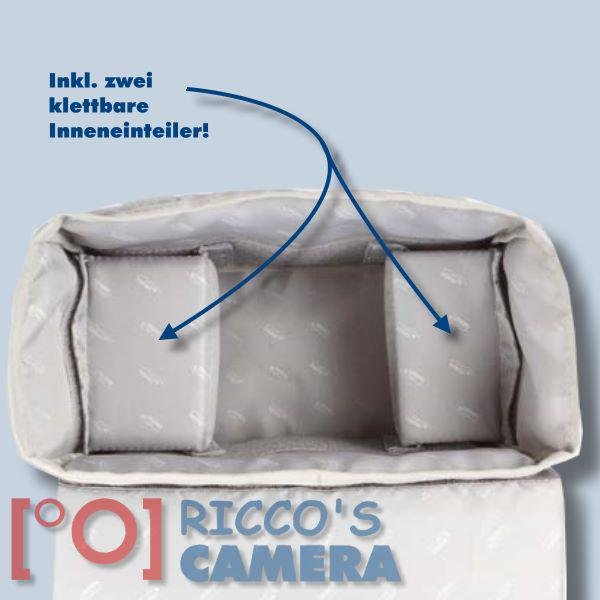 Fototasche Kalahari K-41 K41 Molopo Vintage inkl. Tascheneinsatz - Tasche für Spiegelreflexkameras und Zubehör K41vF41