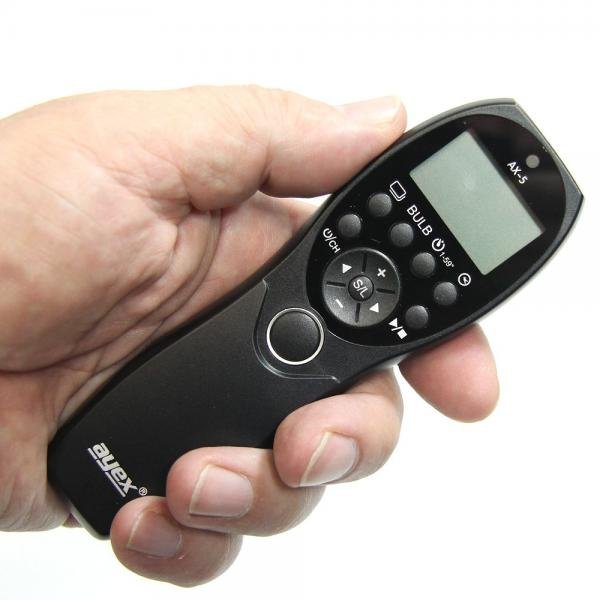 Timer Funk-Fernauslöser E3 für Canon EOS M6 Mark II M6 M5 RP RA R R6 R7 R10 77D 80D 90D usw. wie RS-60E3 ax5