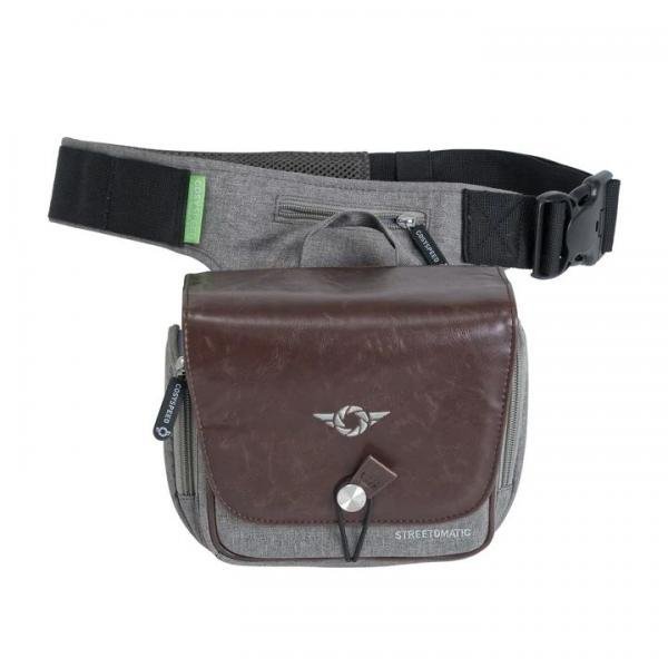Cosyspeed Streetomatic RF braun outdoor Kameratasche mit Hüftgürtel für Systemkameras und kleine DSLR-Kameras