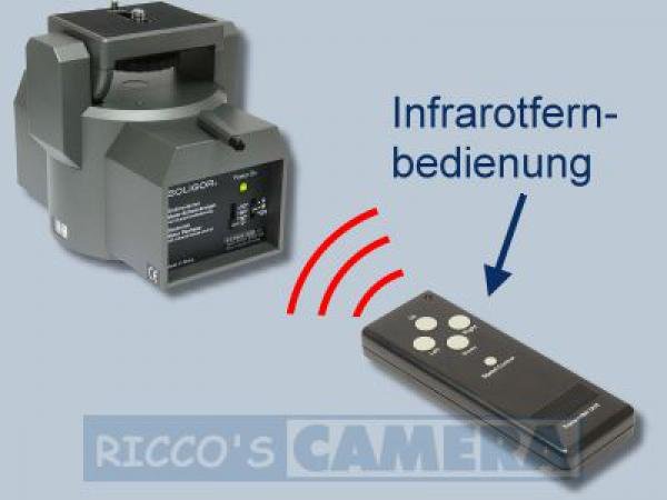 Foto Stativkopf mit IR-Fernbedienung