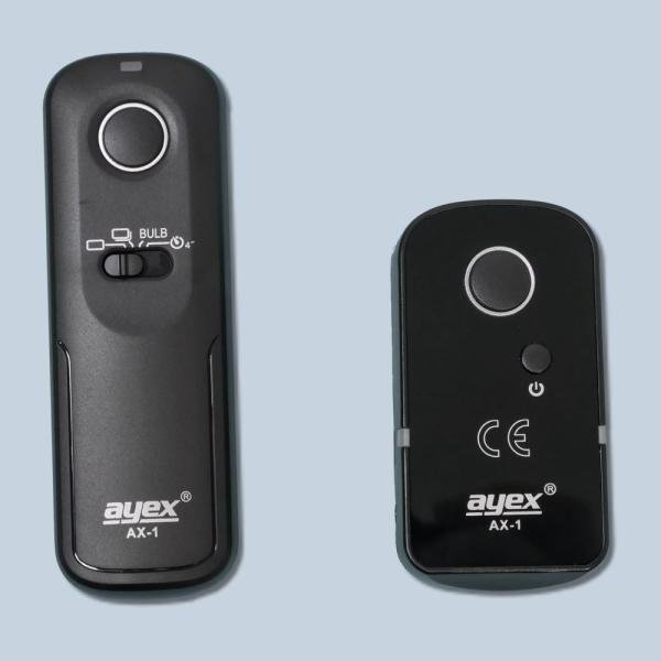 Funk-Fernauslöser wie RM-S1AM/RM-S für Sony Alpha  A100 A200 A300 A350 A450 A500 A550 A560 A580 A700 A850 A900 ax1s1