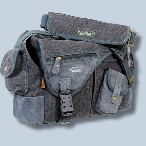 Kalahari K-31 K31 Kapako Canvas schwarz inkl. Regenschutz - wasserdichte Tasche für die Spiegelreflexausrüstung K 31 K31 black k