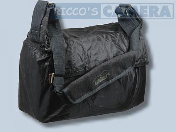 Kalahari K-31 K31 Kapako Canvas schwarz inkl. Regenschutz - wasserdichte Tasche für die Spiegelreflexausrüstung K 31 K31 black k