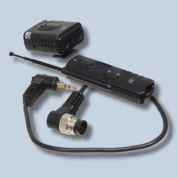 Funk-Fernauslöser mit 30m Reichweite für Nikon D800 D700 D300 D200 D2X Fuji S3 Pro S5 Pro kompatibel zu MC-30 Funkfernauslöser