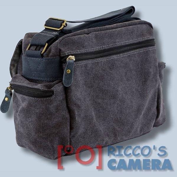 Kalahari Molopo K-41 K41 Fototasche Canvas schwarz - Tasche für Spiegelreflexkameras und Zubehör K 41 K41 black