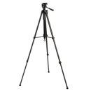 B.I.G. T-1271 Alustativ schwarz für Spiegelreflexkameras Bridgekameras Systemkameras und Camcorder