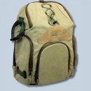 Fotorucksack Kalahari Kapako K-69 Rucksack canvas khaki für DSLR oder Systemkamera Ausrüstung