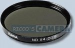 Graufilter 4x - HTMC®-vergütet 37mm Grau-Filter 37 mm Hama 79337